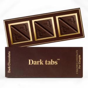 Dark Tabs Chocolate for Couples