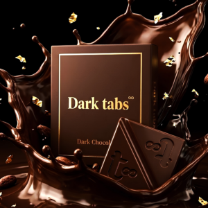 Dark Tabs Chocolate for Couples - 1 Pcs