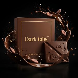Dark Tabs Chocolate for Couples - 1 Pcs